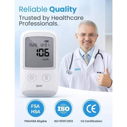 Sale 50% Blood Glucose Meter Diabetes Test Kit