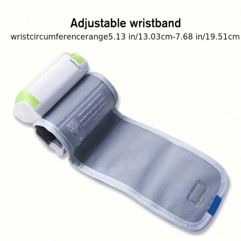 ★Sale OFF★ Digital Wrist Blood Pressure Monitor – LCD Screen, Voice, Portable Case