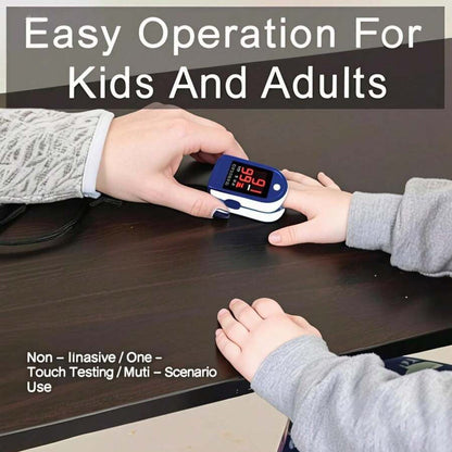 🔥Hot Sale 50% Fingertip Pulse Oximeter – Portable SpO2 & O2 Monitor for Home or Sport