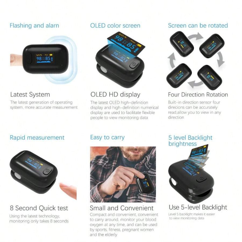💎Hot Household Finger Pulse Oximeter