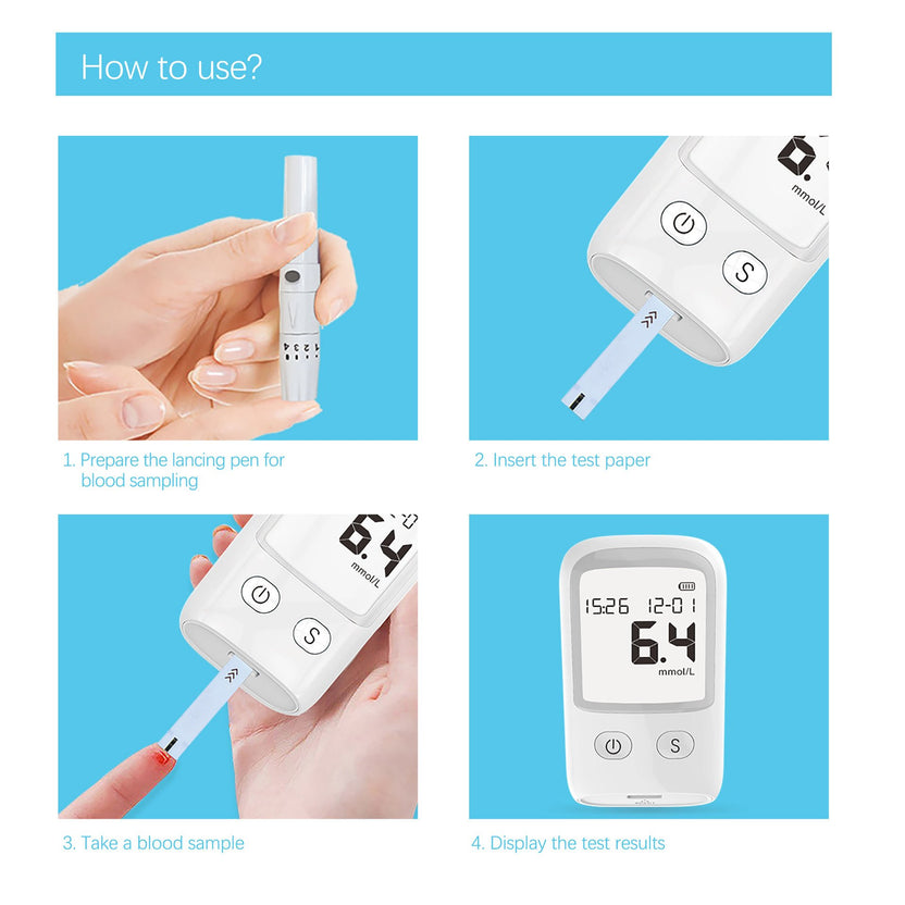 Sale 50% Blood Glucose Meter Diabetes Test Kit