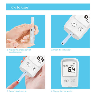Sale 50% Blood Glucose Meter Diabetes Test Kit