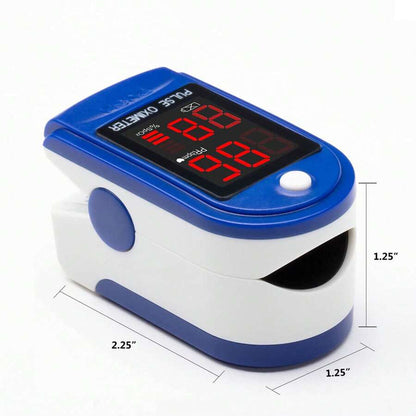 🔥Hot Sale 50% Fingertip Pulse Oximeter – Portable SpO2 & O2 Monitor for Home or Sport